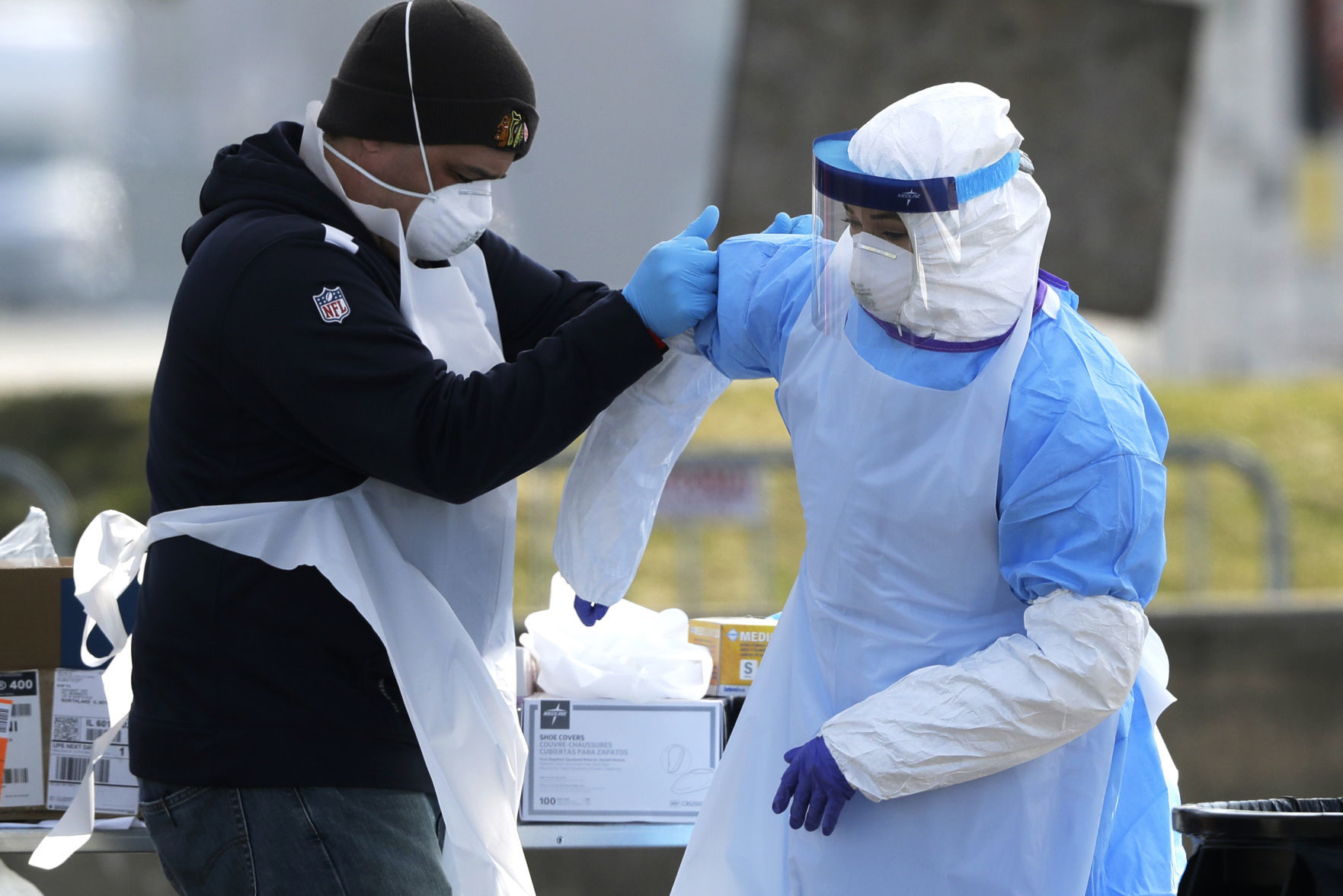 Virus Outbreak Trump Governors